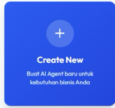 Card Create New dengan ikon plus