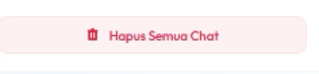 Tombol Hapus Semua Chat dengan ikon tempat sampah